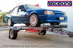 RaceKing Car Trailers Maintenance Raised